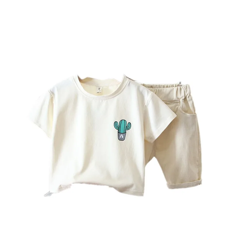 Летняя модная одежда для малышей Детская футболка с рисунком мальчиков и девочек
