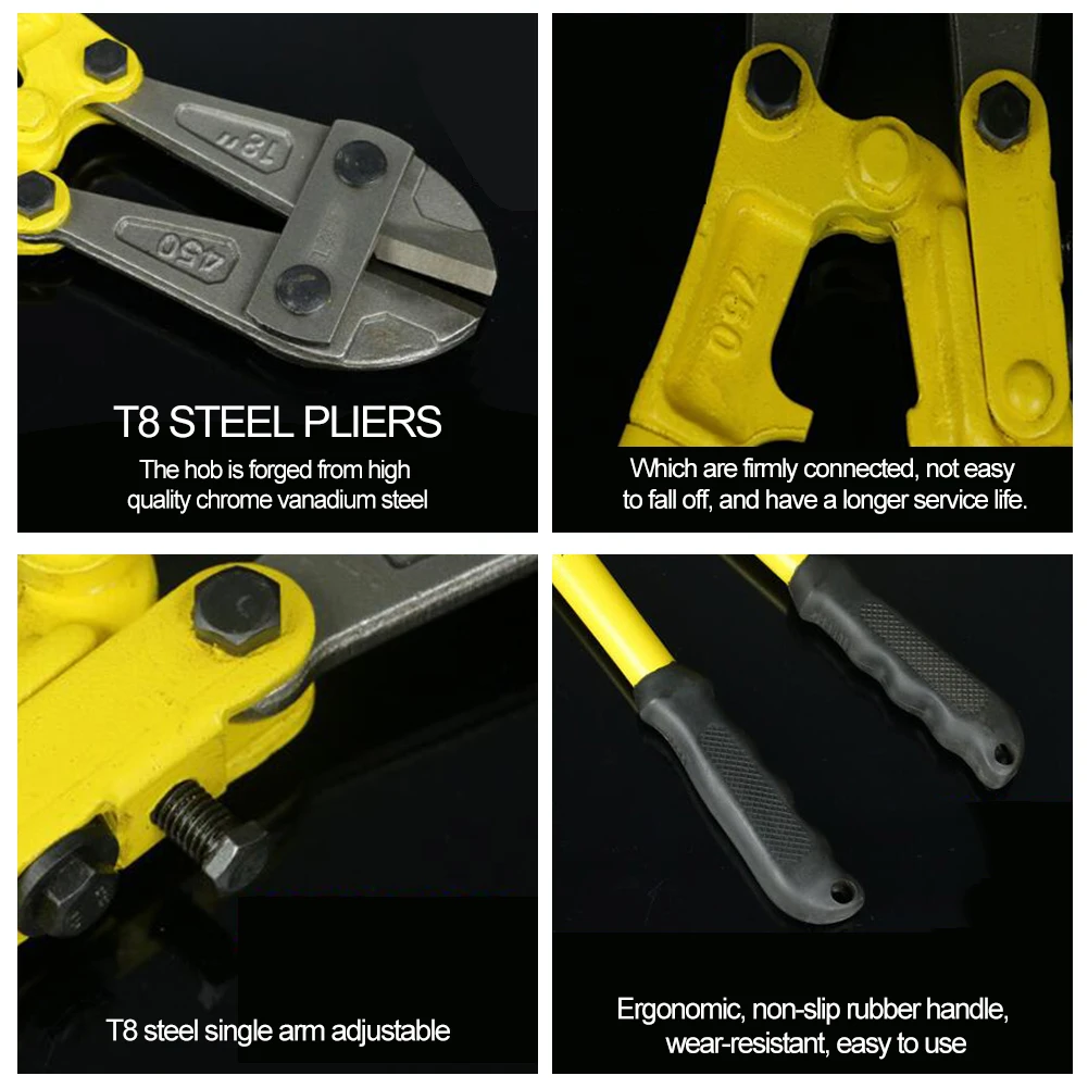 Плоскогубцы из хромированного сплава и стали T8 инструменты для обрезки болтов