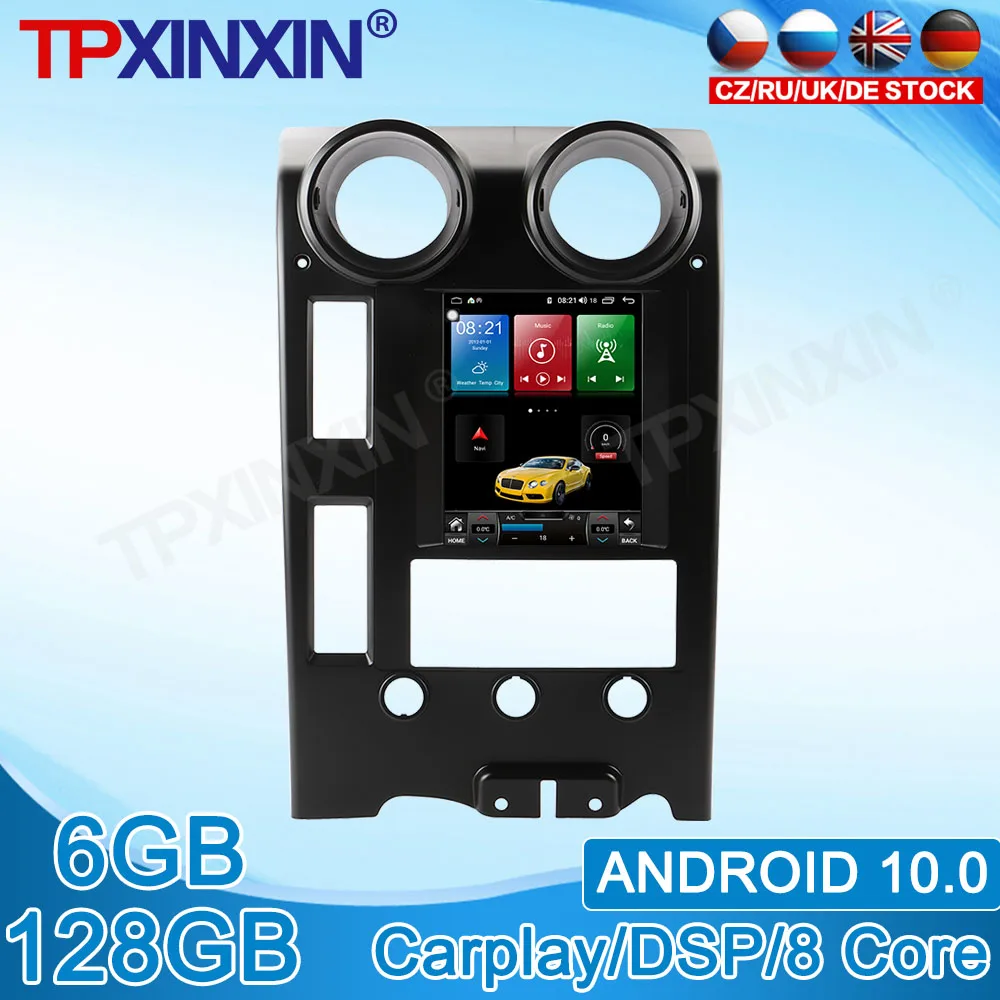 

Android 10 6G+128GB For Hummer H2 2004 2005 - 2009 Tesla Style Vertical Screen Car DVD Multimedia Radio Player GPS Navigation