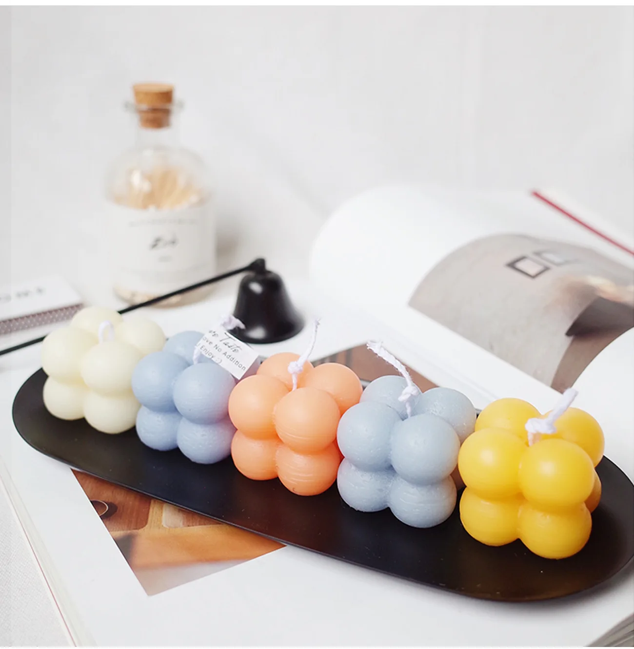 Силиконовые формы для свечей с 12 картриджами ручная работа искусственная форма