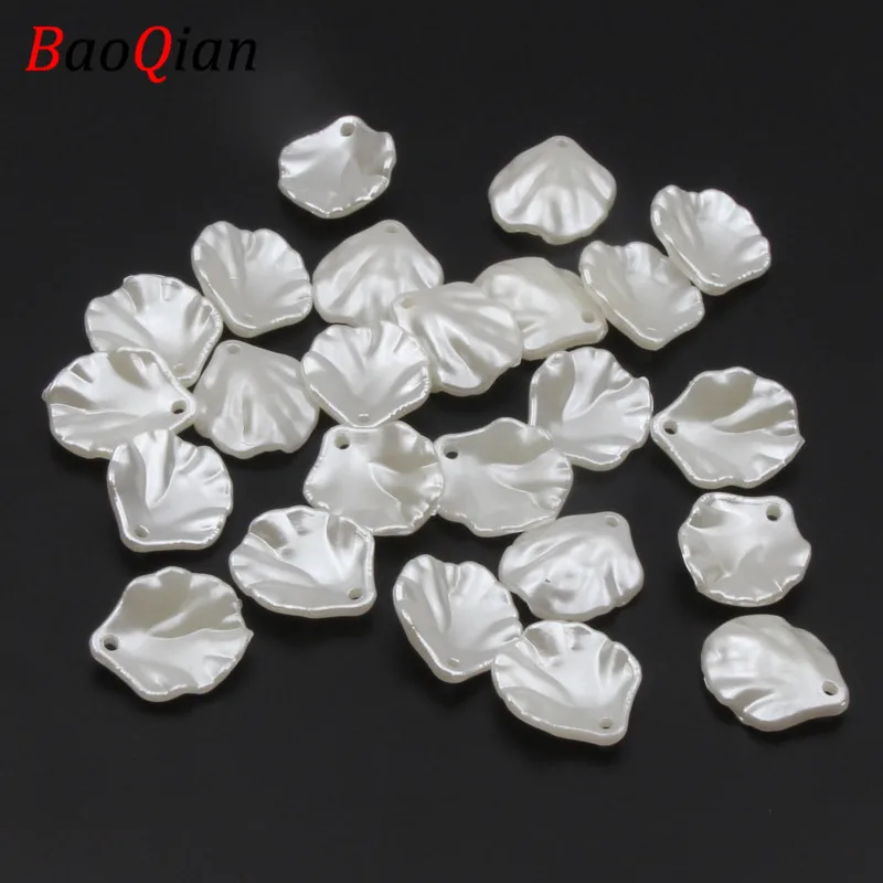 50 шт. акриловые бусины с имитацией жемчуга для самостоятельного изготовления