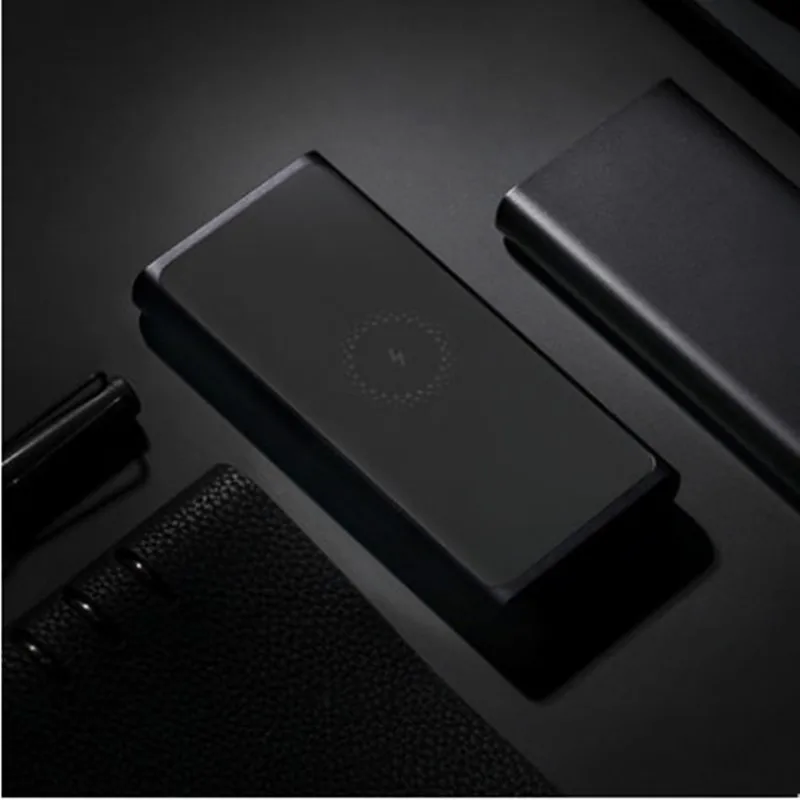 xiaomi18W беспроводная мобильная мощность 10000mAh power bank Qi стандартная Сертификация портативный 2USB-C двухсторонняя Быстрая зарядка