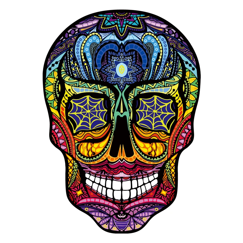 

NEW Kids Skull Head Patches Vinyl Heat Transfer Stickers Ironing Decals A-level Denim Patches Diy Washable