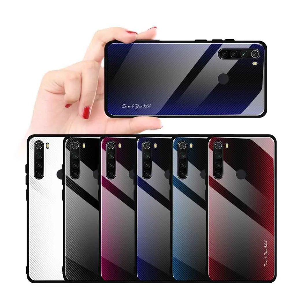 Чехол из закаленного стекла для Xiaomi Mi 9SE CC9 Note 10 9 9S 8 7 5 Pro 8T 7A 8A 9A | Мобильные телефоны