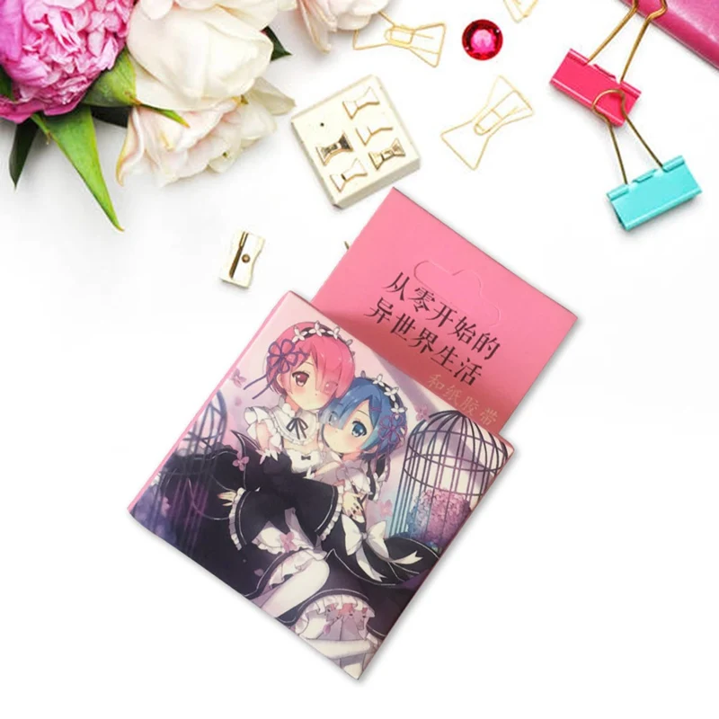 

Popular Anime Washi Masking Tape Set Diy Decor Scrapbooking Sticker Masking Paper Decoration Tape Adhesive