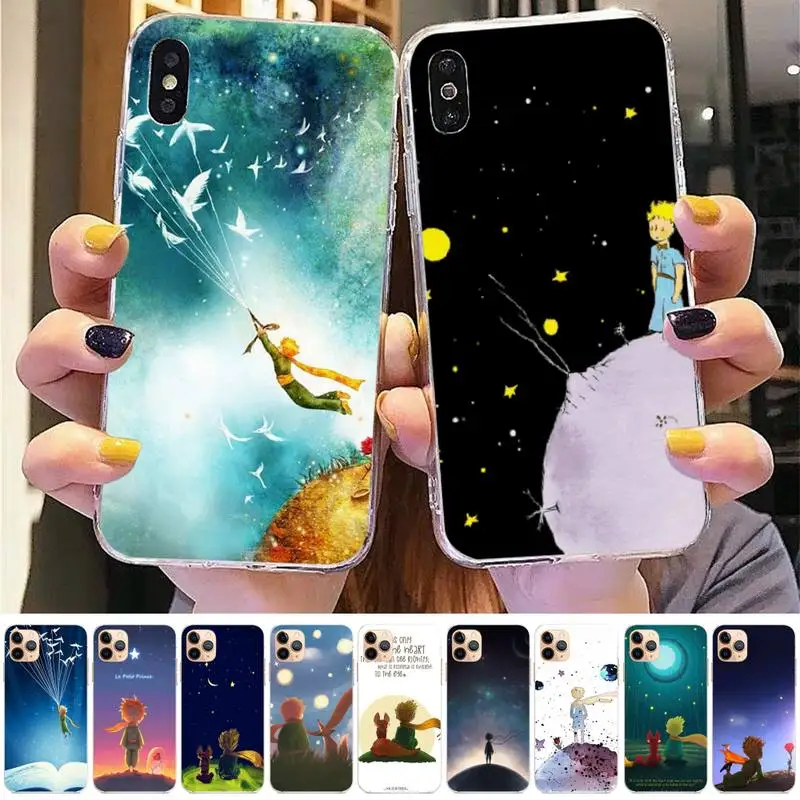 

Housing The Little Prince Phone Case for iphone 13 11 12 pro XS MAX 8 7 6 6S Plus X 5S SE 2020 XR case