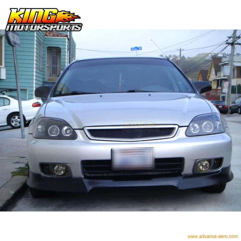 Подходит для 99 00 Honda Civic EK JDM Противотуманные фары вождения прозрачные линзы США