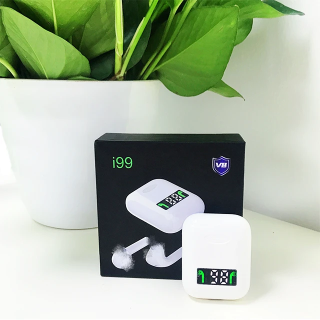 I99 Tws мини всплывающие беспроводные басовые стерео bluetooth наушники с управлением