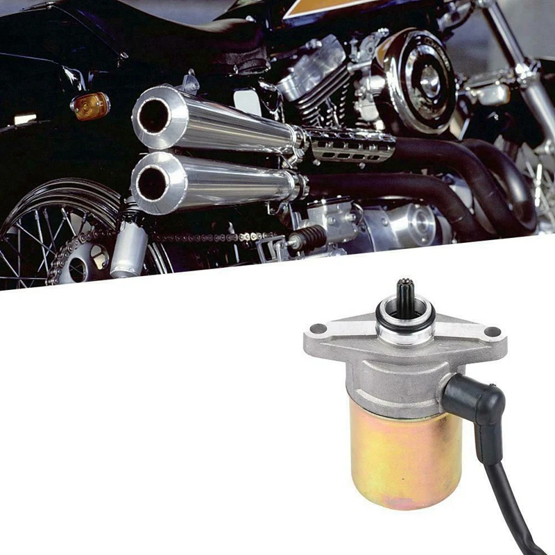 

Motorcycle Scooter Moped Motor 12V Quad Motorbike Engine Electric Starter Motor for GY6 50Cc 60Cc