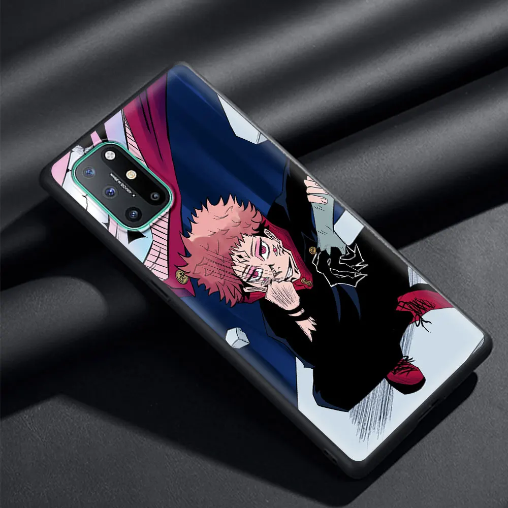 

Jujutsu Kaisen Luxury Soft Phone Case Cover for OnePlus 9 9R 8T 8 7T 7 Pro Plus 5G Z Silicone Shockproof Coque Shell