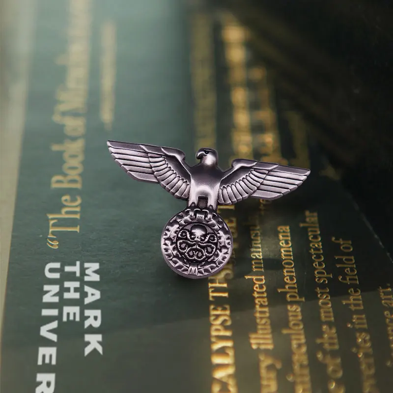 WW1 WW2 German Eagle Cthulhu Badge Lapel Pin Military Army Brooch |
