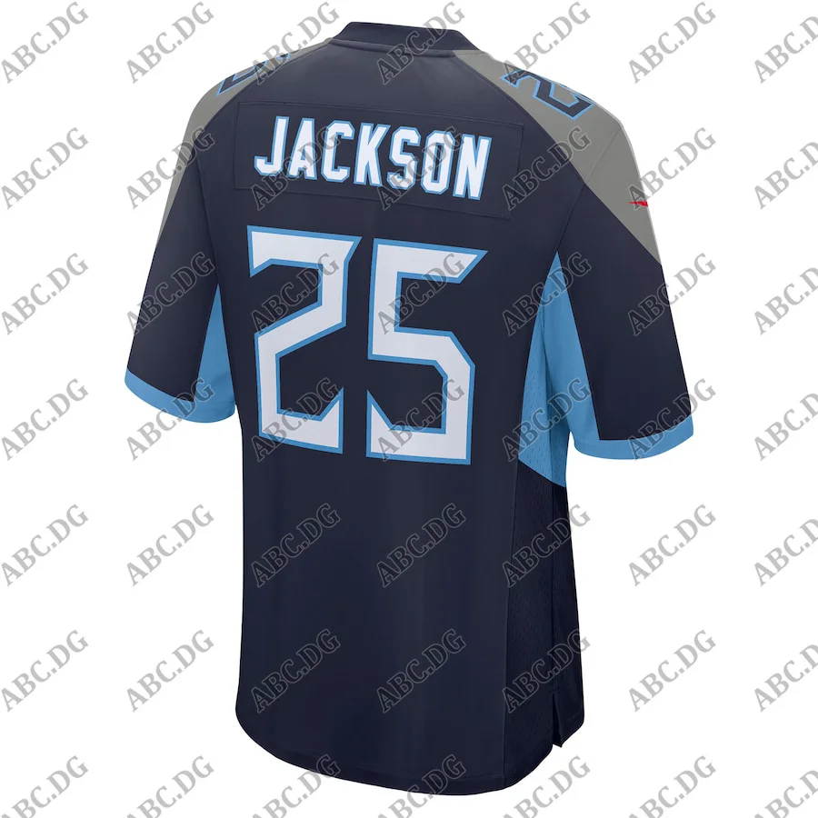 

Men Women Kid Youth Tennessee Adoree' Jackson Navy Player Game Jersey