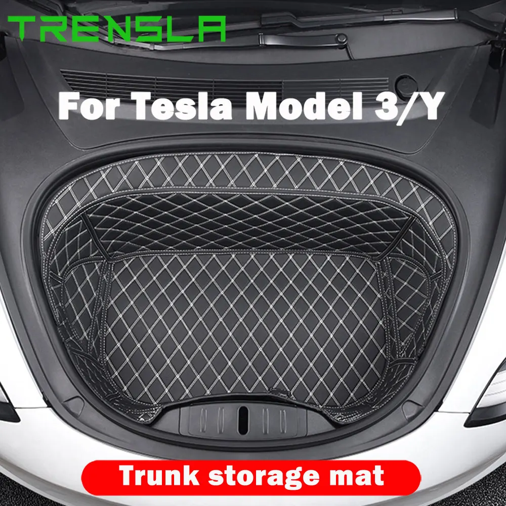 

Коврик для хранения в багажник автомобиля Tesla 2021, модель Y, 3