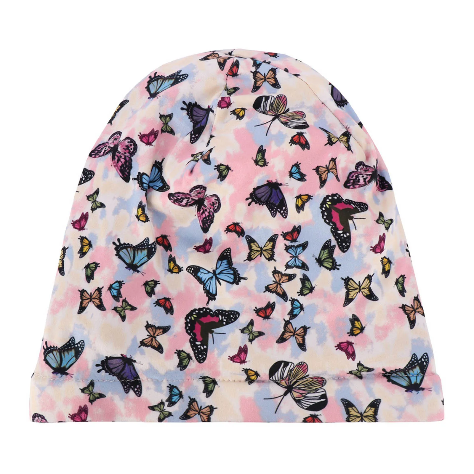 

1PCS Muslim Turban Hat Adult Women Solid Color Chemo Beanies Caps Bandana Headscarf Head Wrap For Cancer Hair Accessories