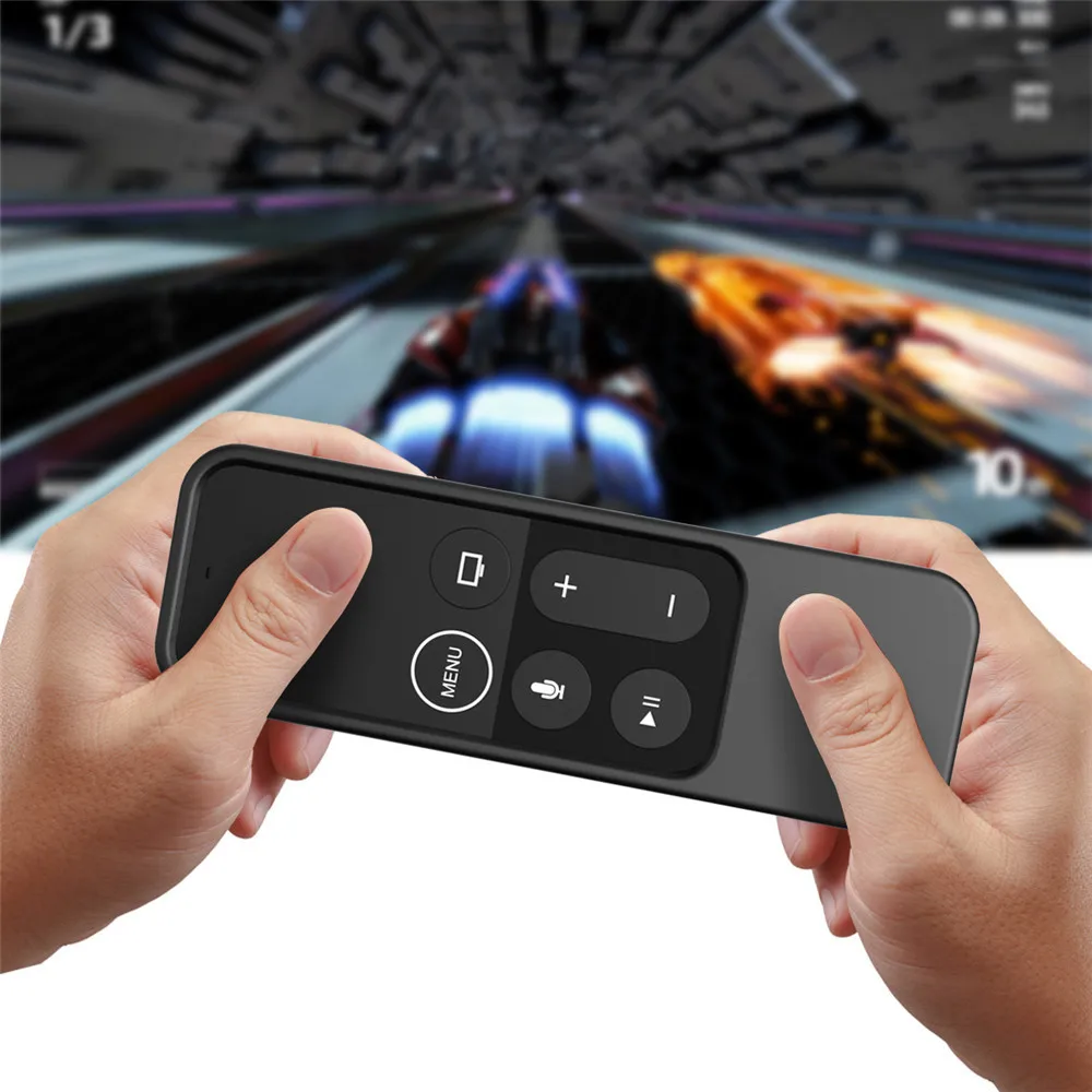 Для Apple TV (4 го поколения) Siri пульт дистанционного управления Противоскользящий