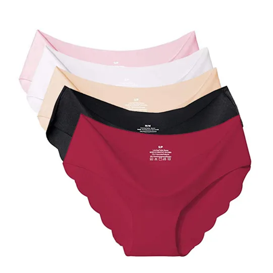 5 шт. Женские однотонные шорты из спандекса женские сексуальные трусы со средней
