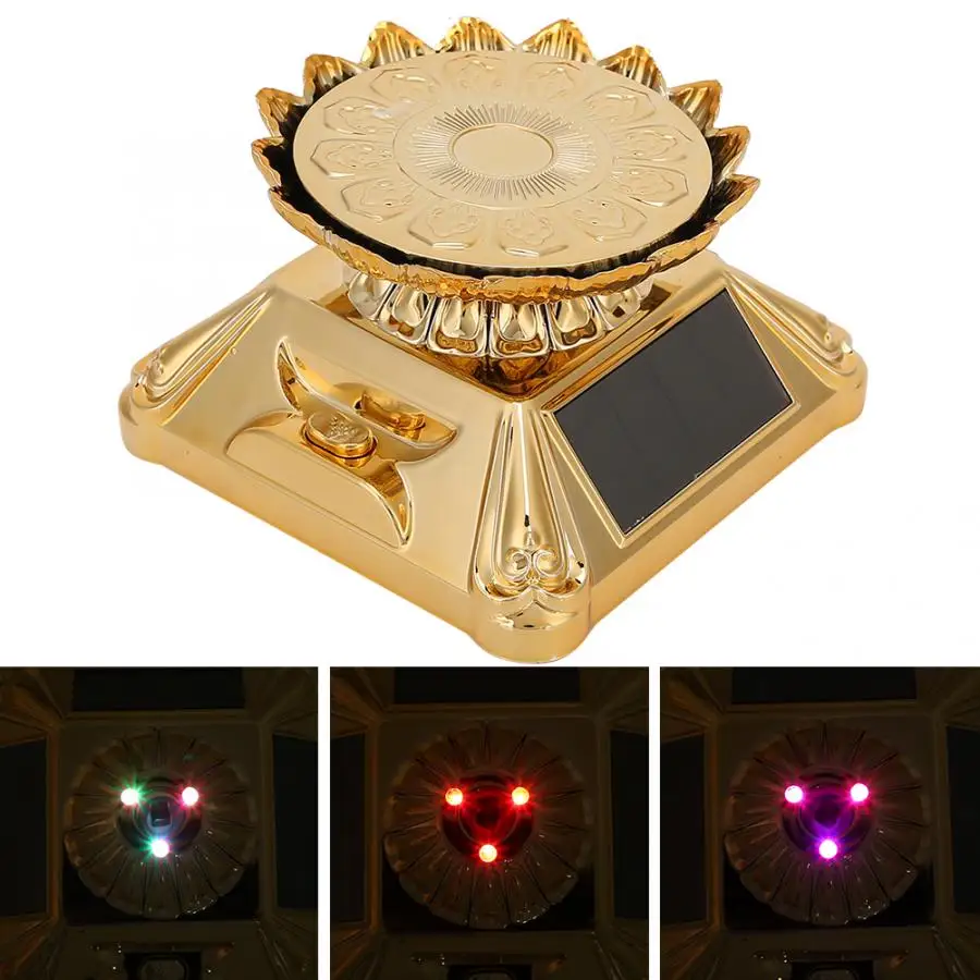 Многофункциональный Вращающийся поворотный стол на солнечной энергии дисплей в