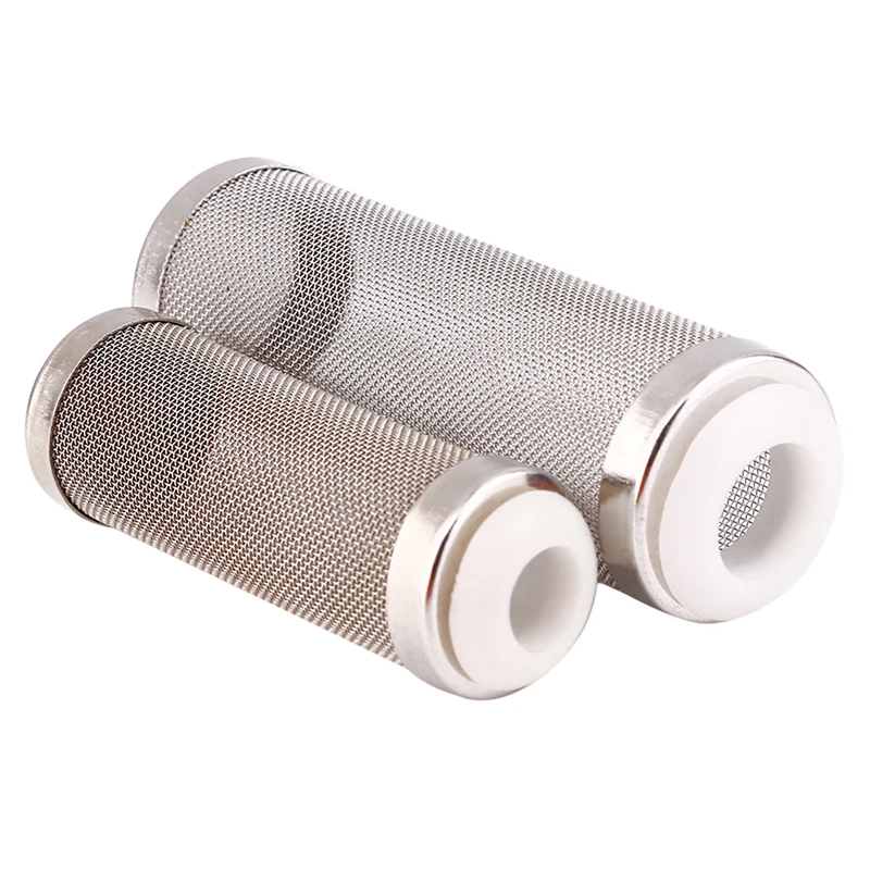 

Aquarium Fish Tank Filter Water Inlet Protection Sleeve Filter Mesh Sleeve Stainless Steel Mesh Cover Shrimp Net