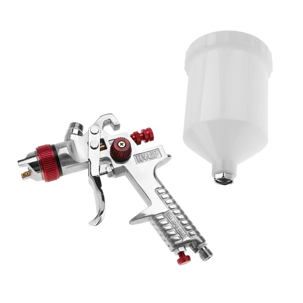 Набор пневматических пульверизаторов гравитационного типа форсунка 1 4 мм 600 мл