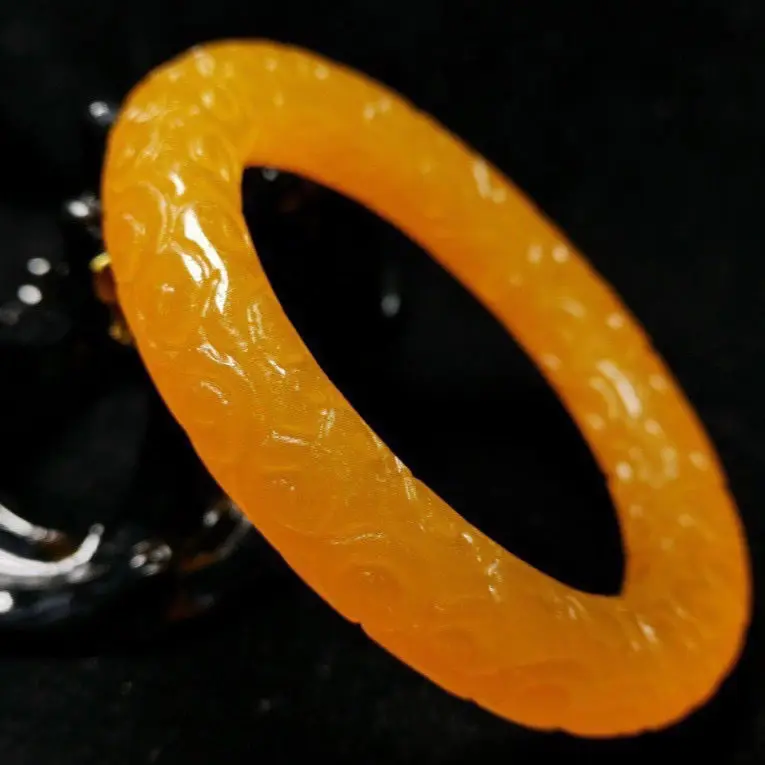 Новый натуральный нефритовый браслет класса А из нефрита с высоким ледяным