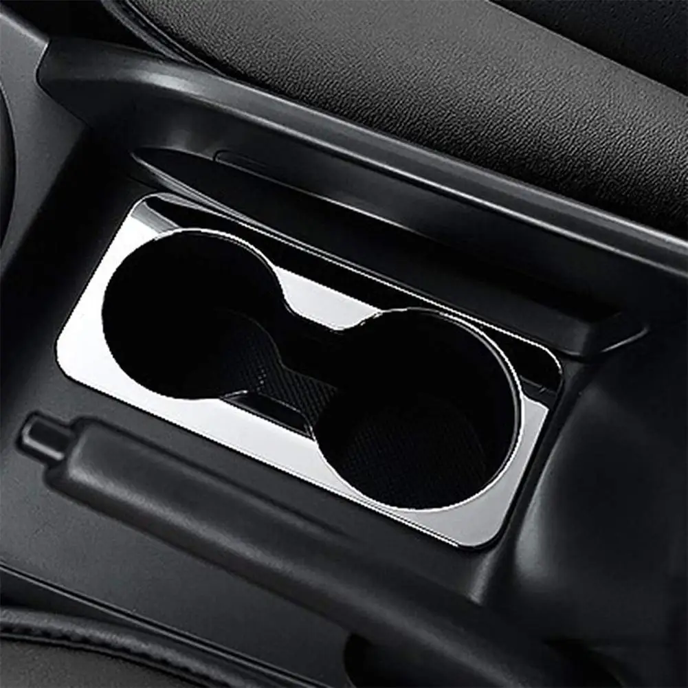 Декоративная наклейка для Kia Sportage R на переднюю и заднюю крышку стакана воды