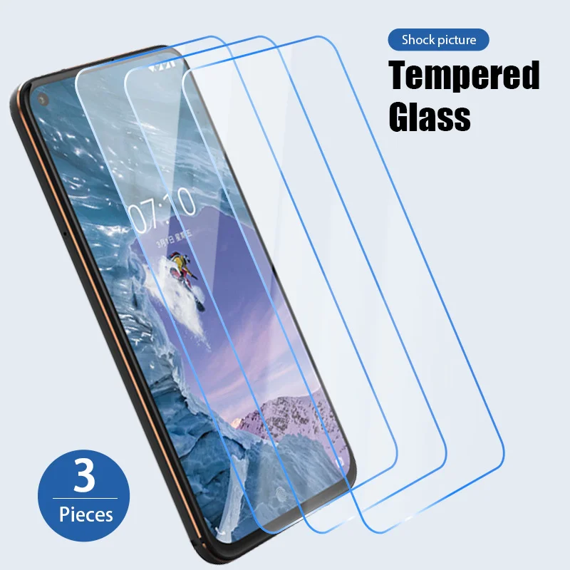 

1/2/3PCS Tempered Glass for Nokia 8 8.1 9 Pureview 2.3 5.3 8.3 5G Safety Glass for Nokia C1 C2 Tava Tennen C5 Endi Hard HD Moive