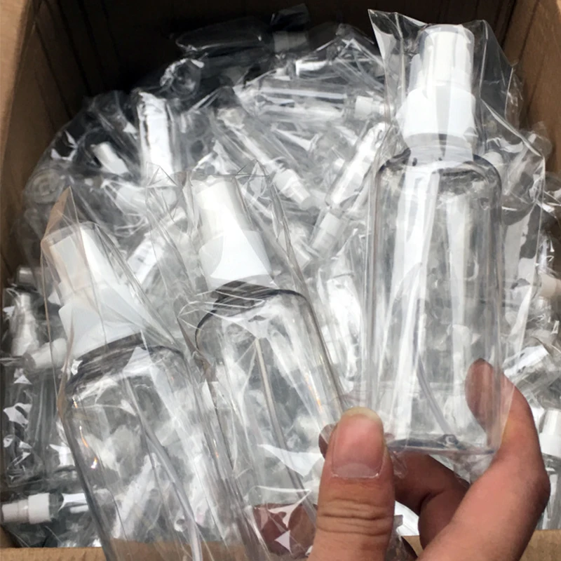 1 шт. маленькая пустая бутылка распылитель прозрачные пластиковые многоразовые