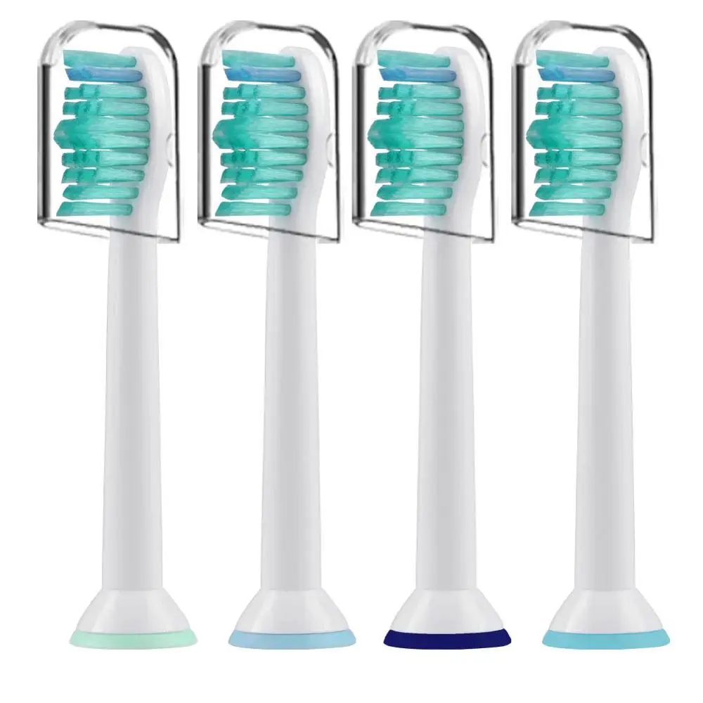 4 шт. сменные насадки для зубных щеток HX6014 Philips Sonicare пероральной щетки с крышкой