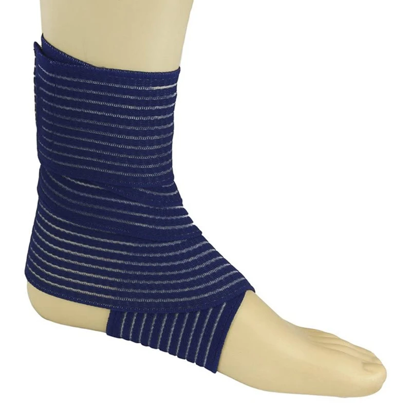 

Air Permeable Ankle Bandage, Foot Movement Support, Wrapped Elastic Fixed Band, 2 Pack