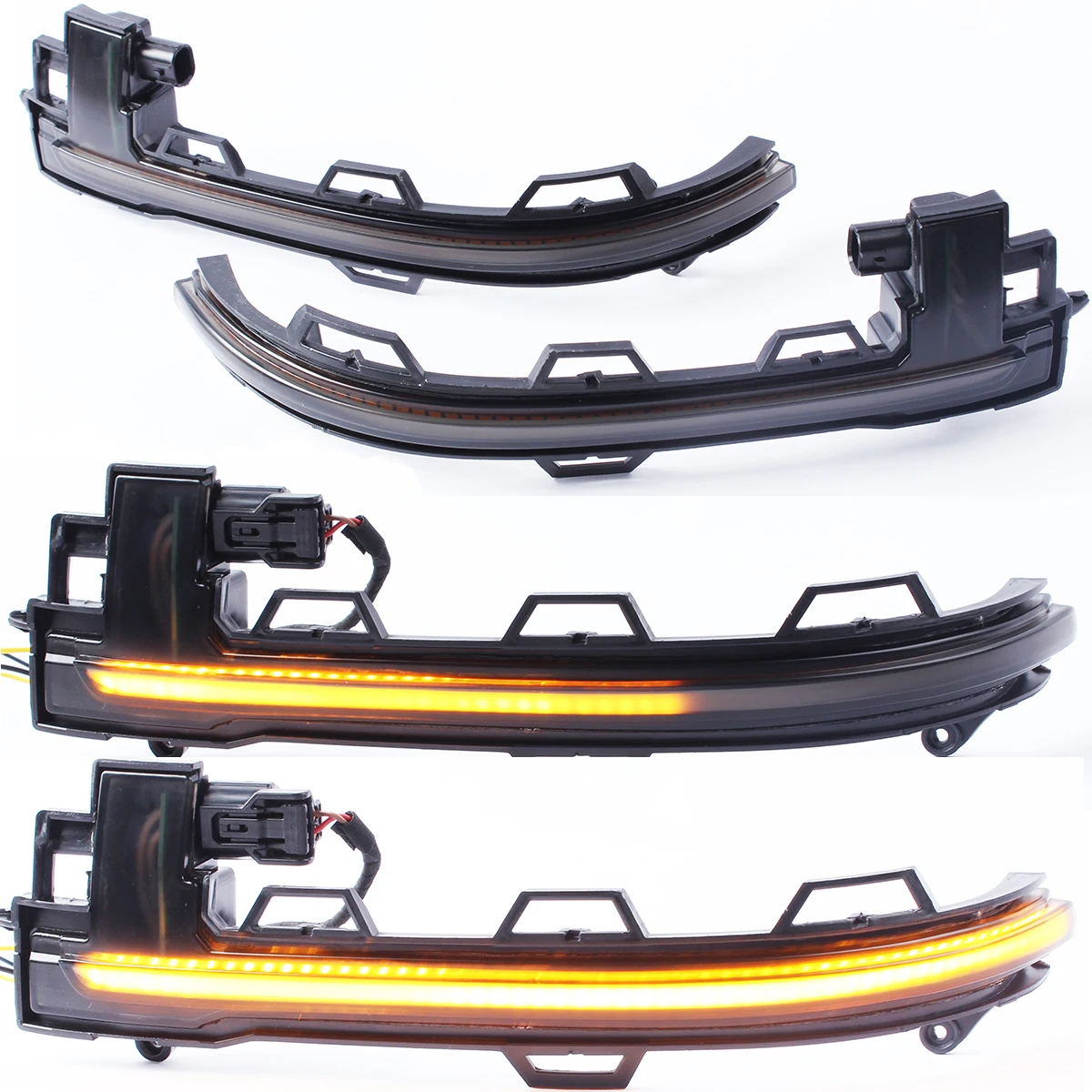 

Pair Dynamic LED Door Wing Rear View Turn Signal Mirror Indicator Lamp Light For BMW X3 X4 X5 X6 X7 G01 G02 G05 G06 G07