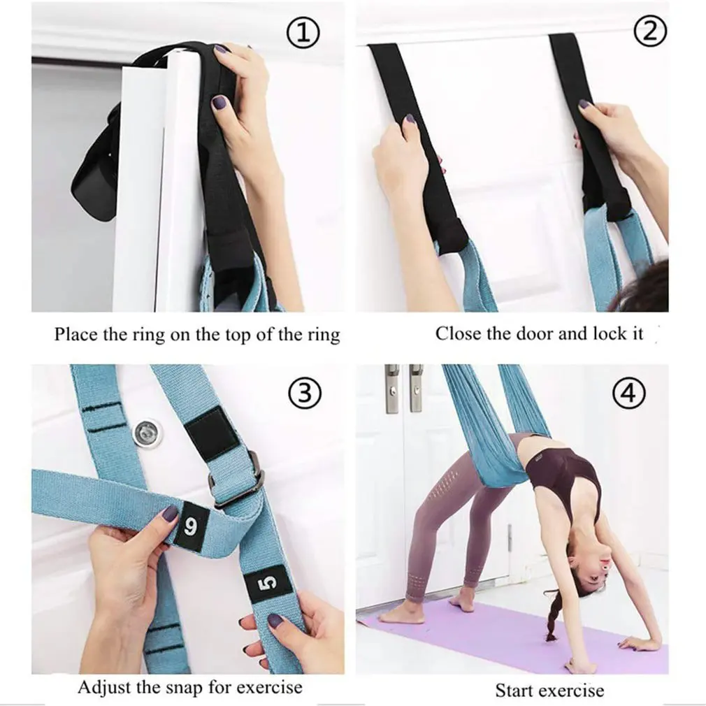 Гимнастический подвесной Инверсионный качели для аэройоги гамак Растяжитель