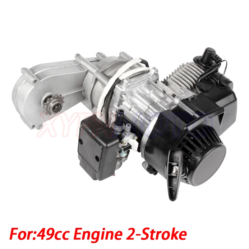 2 STROKE 49CC ENGINE PULL START E Start whit TRANSMISSION MINI POCKET BIKE SCOOTER