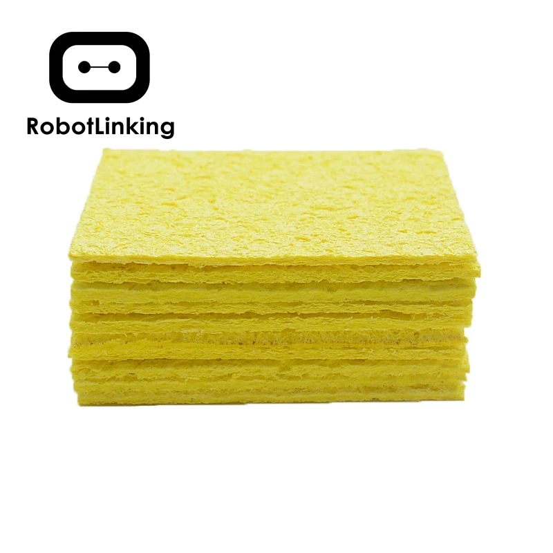 10 шт. желтый Чистящая губка очиститель для устойчивого управления