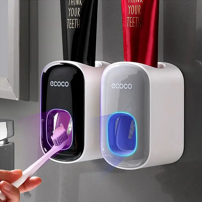 

Toothpaste Squeezer Wall-mounted Lazy Squeezing Toothpaste Dispenser Automatic Modern Home Use Bathroom Accessories Dropshipping