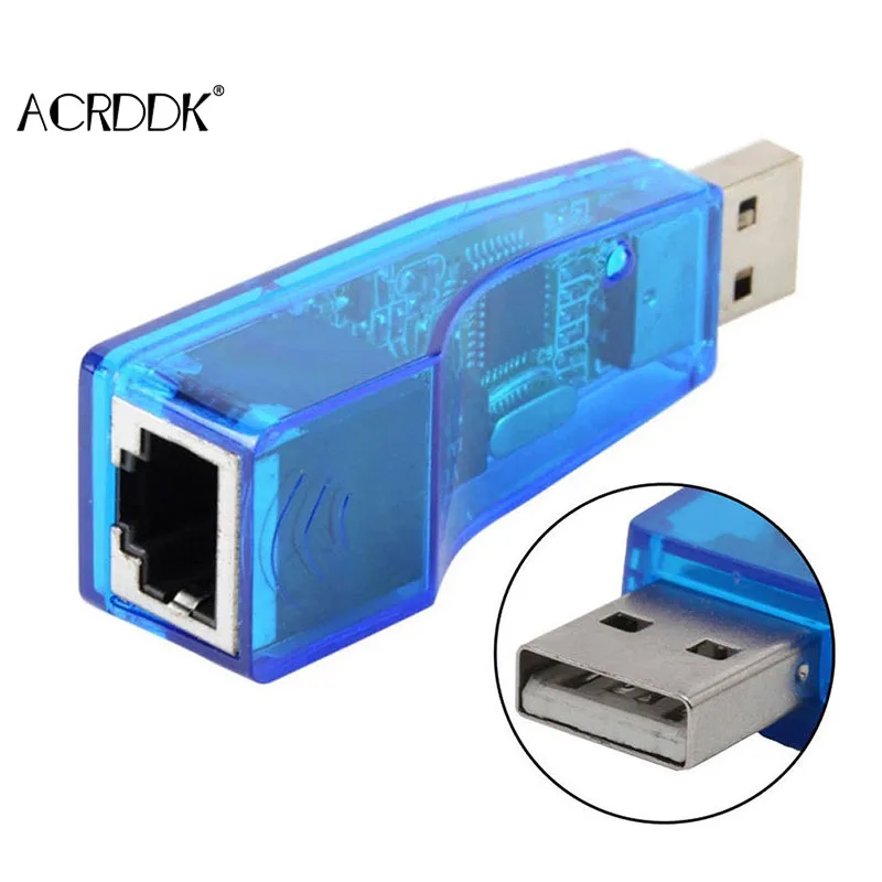 Сетевой адаптер USB 2 0 к LAN RJ45 Ethernet 10/100 Мбит/с для Win8 PC FC | Безопасность и защита