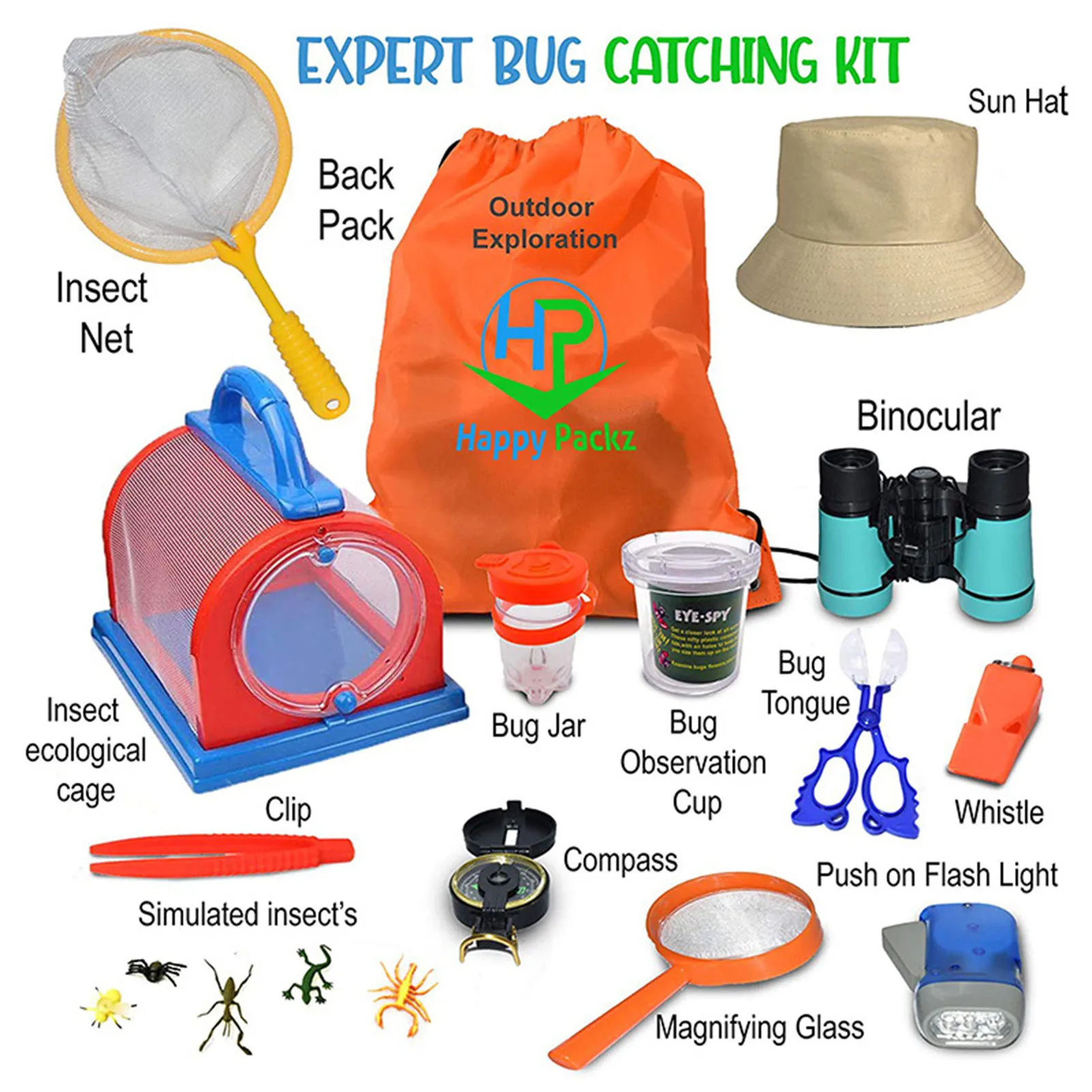 

Children's Outdoor Adventure Toys For Children Present Set Outdoor Explorer Kit Adventure Insect Capture Baby Toys Dropshipping