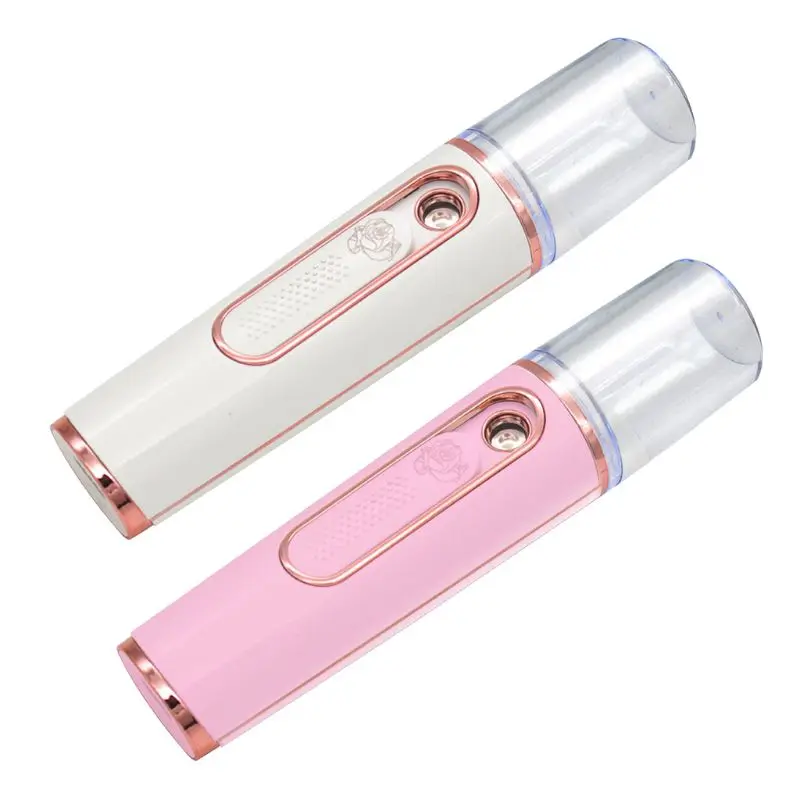 

36ml Mini Nano Facial Sprayer Steamer USB Cold Mist Milk Handheld Humidifier U2JD