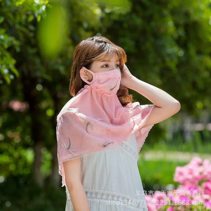 Women Anti-UV Riding Face Prodection Summer Sunscreen Shields 9 Colors | Красота и здоровье