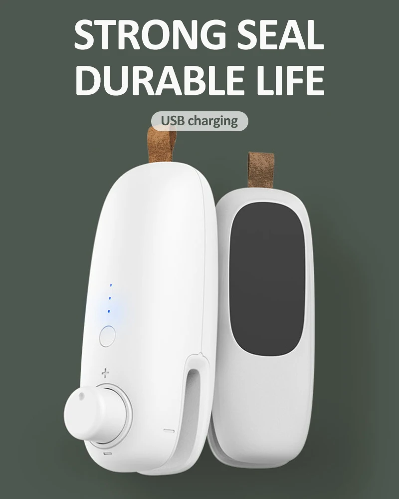 Мини Usb перезаряжаемые упаковочные машины Термоупаковщик вакуумный упаковщик