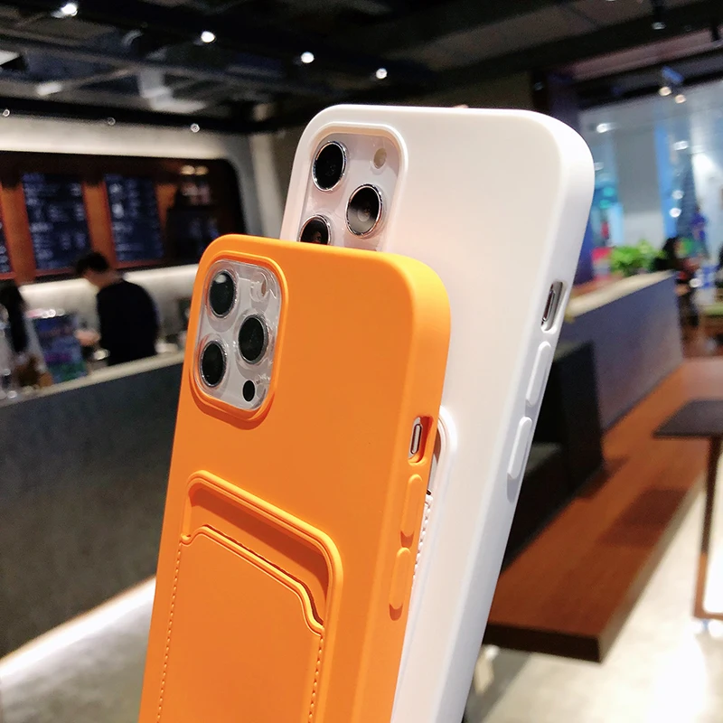 Силиконовый чехол для IPhone 11 12 Pro Max 7 8 Plus XR X XS 13 | Мобильные телефоны и аксессуары
