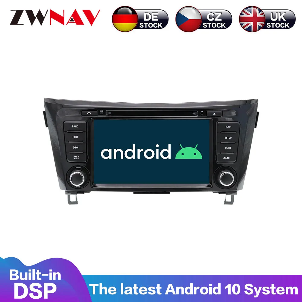 

Android 9.0 Car GPS Navigation dvd player For Nissan X-TRAIL/Qashqai 2014+ car Multimedia radio dvd Player headunit Recorder dsp