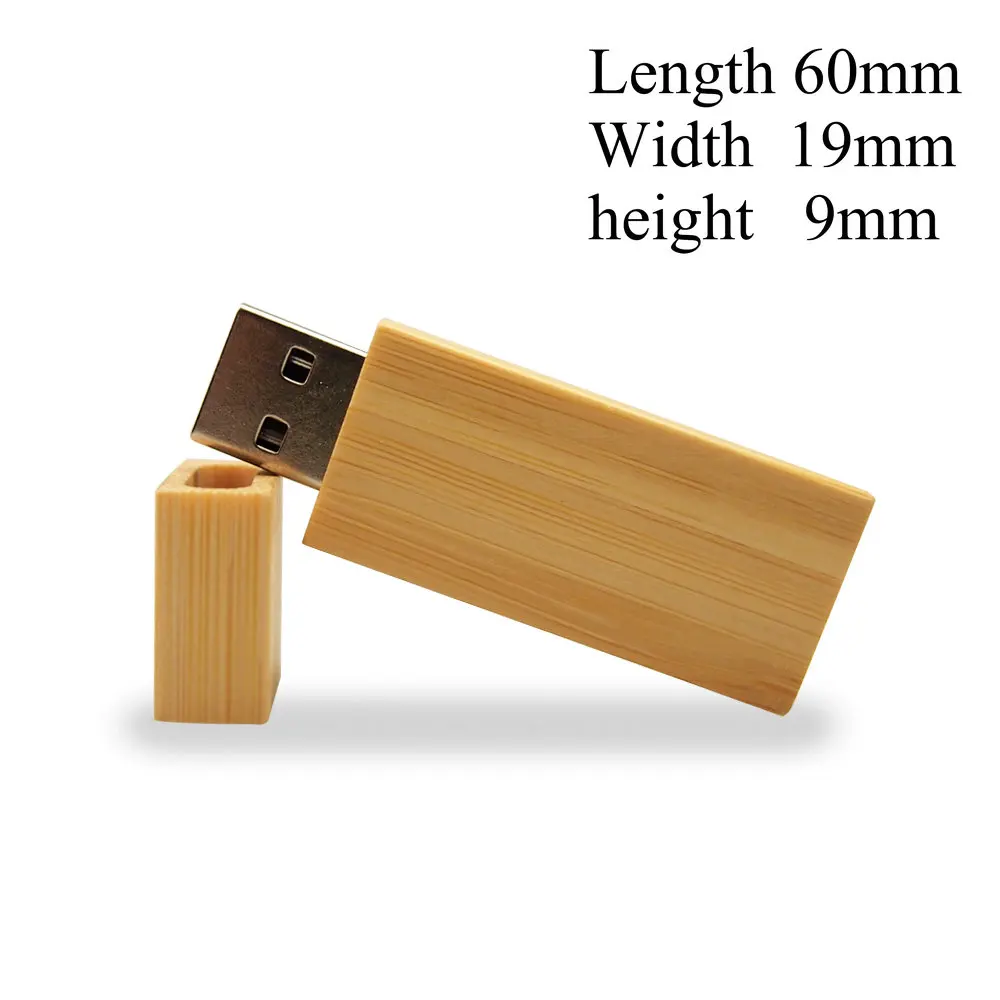 USB флеш накопитель деревянный бамбуковый 4/8/16/32/64 ГБ|USB флэш-накопители| |