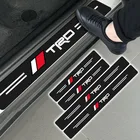 4 шт., наклейки на педали для Toyota TRD VIOS Avensis Auris Hilux Corolla Camry RAV4