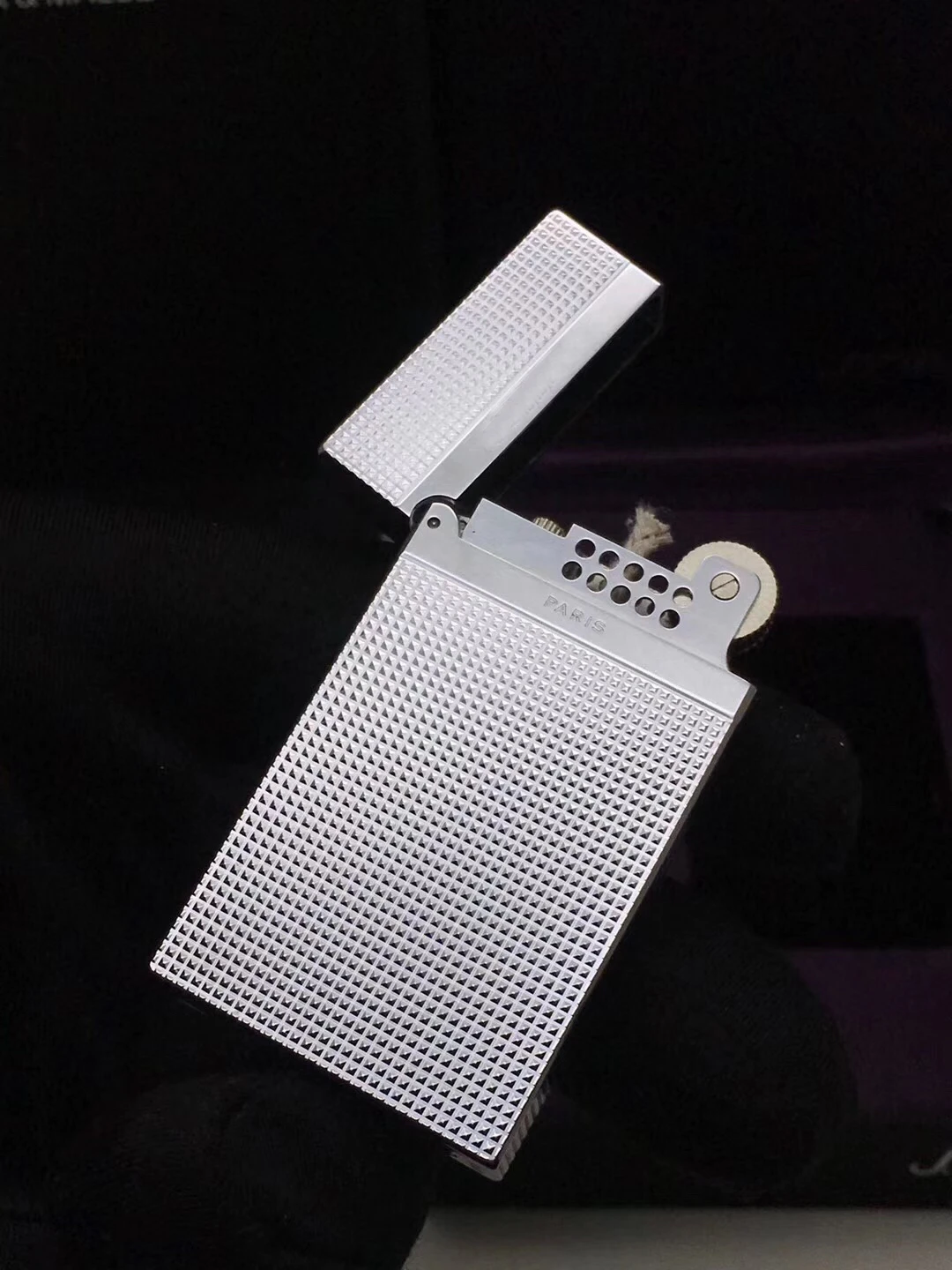 

100% brand new made in China retro original DuPont bright sound kerosene lighter windproof lighter electronic lighter