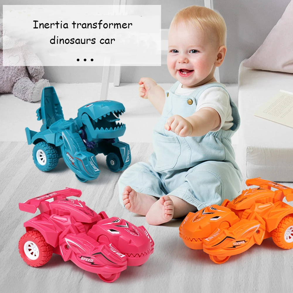 

Children Toy Car Dinosaur Deformation Toy Inertia Toy Car Products Toy Boy Educational Toys For Kids Drift Toy Car Fun Baby Gift
