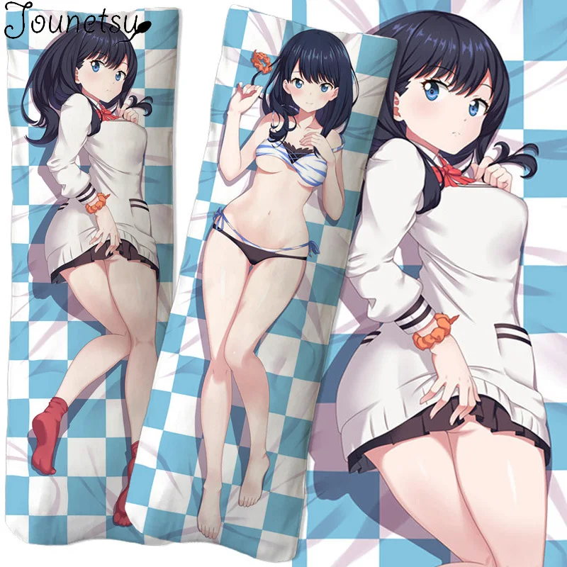 

Takarada Rikka Dakimakura Pillowcase Anime Girl Hugging Body Pillow Cover 2way Double-sided Otaku Waifu SSSS.GRIDMAN Pillow Case
