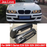 mt type pp unpainted front and rear bumper lip protector car body styling kit part for bmw 5 series e39 520i 525i 2003 2007