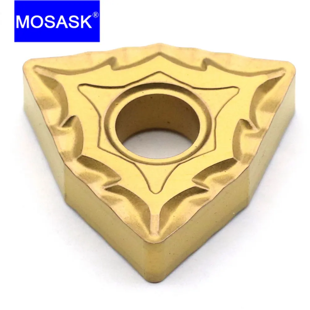 MOSASK WNMG 10 шт. WNMG080408 CQ ZC25 средняя обработка стали вольфрамовых карбидных