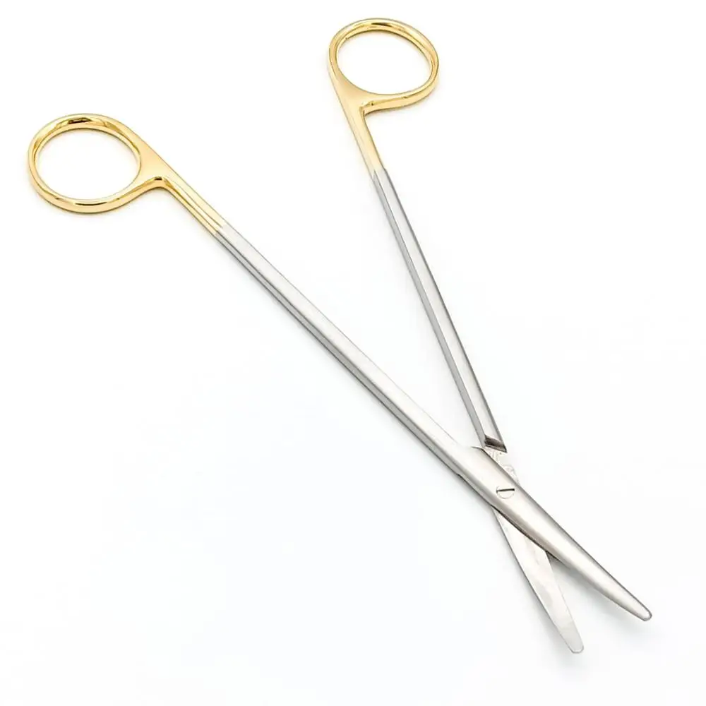 Немецкие НОЖНИЦЫ Метценбаума TC 12 шт. тонкие режущие салфетки tonsil тупые узкие