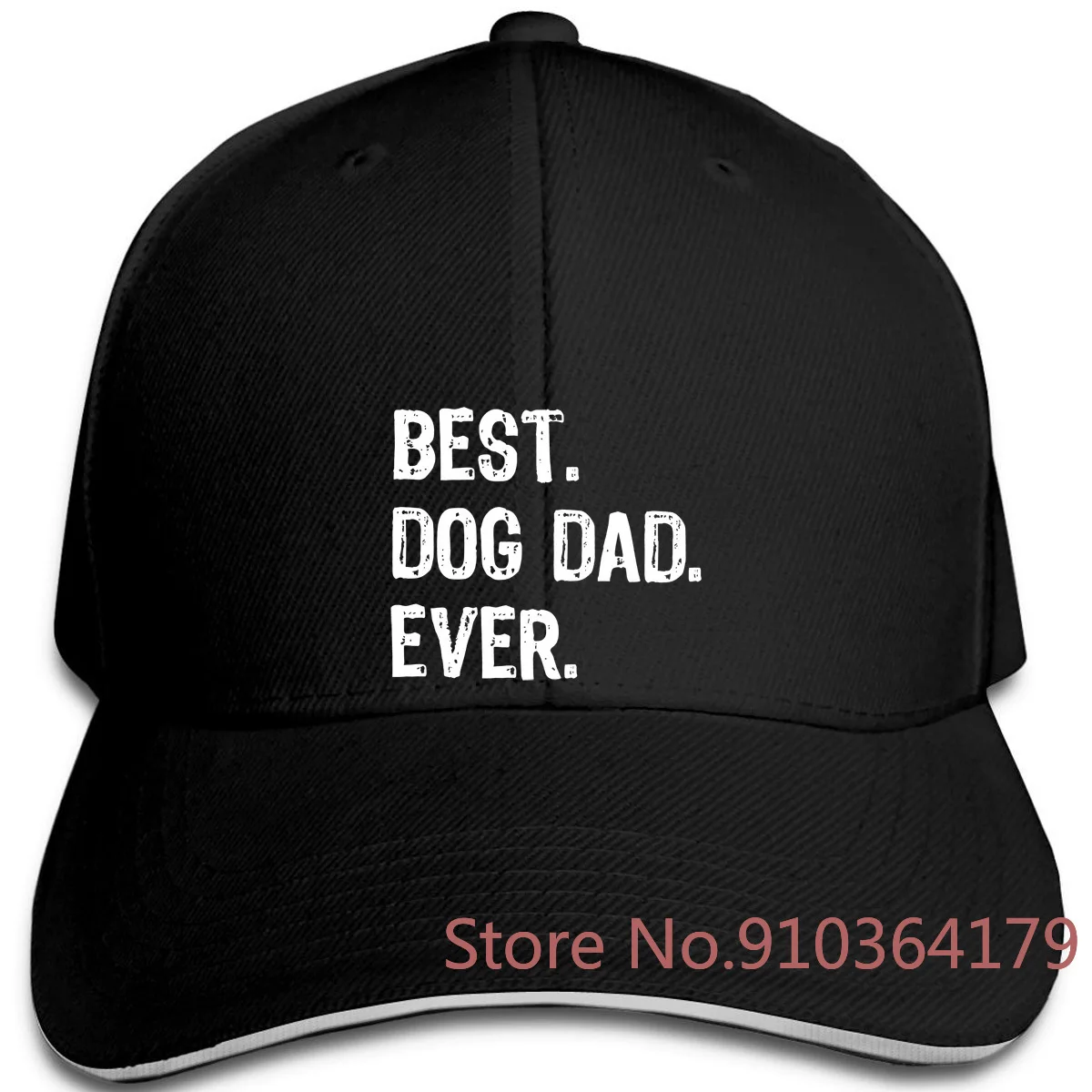 Бейсболка Best Dog Dad Ever регулируемая для мужчин и женщин | Аксессуары одежды